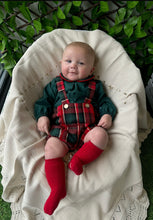 Load image into Gallery viewer, Babine Baby Boys Tartan H Bar Set