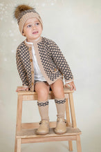 Load image into Gallery viewer, Pre-Order Rahigo Boys 3 Piece Short Set - Camel &amp; Navy
