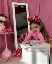 Load image into Gallery viewer, A DEE
Love Story Lyla Heart Print Skirt Set - Peony Pink