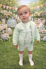 Load image into Gallery viewer, Pastels &amp; Co Boys Brody Beach Hut Blues Jacket - Mint 💚
