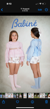 Load image into Gallery viewer, Babine Girls Carousel Short Set - Pink