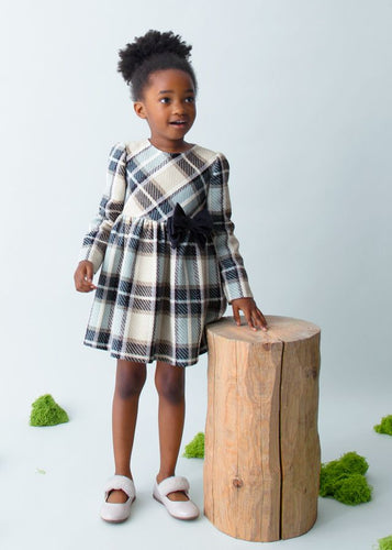 AW25 Girls Mayoral Dress - Navy