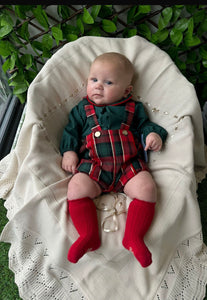 Babine Baby Boys Tartan H Bar Set