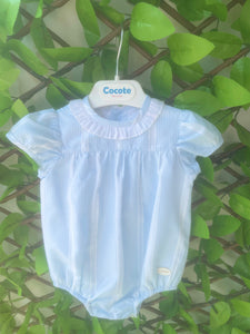 Cocote Blue & White Romper