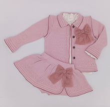 Load image into Gallery viewer, Order Rahigo Girls Four Piece Skirt Set with Socks - Pink (Headband sold separately)