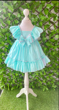 Load image into Gallery viewer, Babine Exclusive Mint &amp; Pink Puff Ball Dress