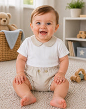 Load image into Gallery viewer, Rapife Ivory &amp; Beige Jam Pant Set
