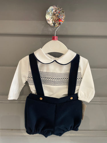 Boys Hbar Set - Navy