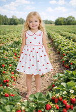 Load image into Gallery viewer, Deolinda Pavlova Strawberry Dress