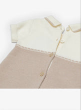 Load image into Gallery viewer, Mayoral Newborn
Baby Boys Beige Cotton Knit Collared Shortie