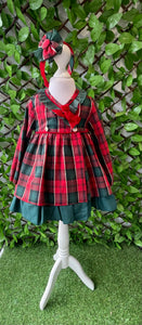 Babine Girl Tartan Dress