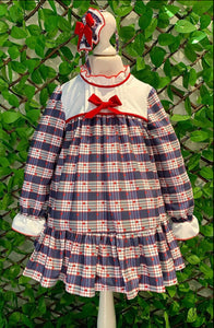 Babine Girls Puff Ball Shirley Dress