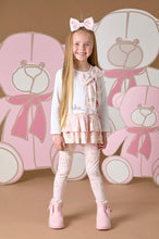 Load image into Gallery viewer, A DEE
Abstract Teddy Summer Teddy Print Bow Legging Set - Baby Pink