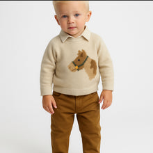 Load image into Gallery viewer, Mayoral Boys 3 Piece Horse Set - Camel