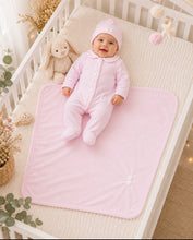 Load image into Gallery viewer, Deolinda Baby Girls Pink Velour Pom Pom Take Me Home Box Set