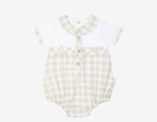Load image into Gallery viewer, Pastels &amp; Co Alcoig  Sandcastles Romper- Beige