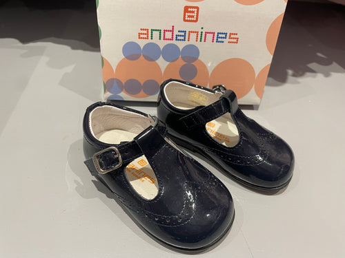 Andanines Boys Navy Shoes