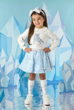 Load image into Gallery viewer, A DEE
A Dee On Ice Phillis Diamond Print Skirt Set - Snow White