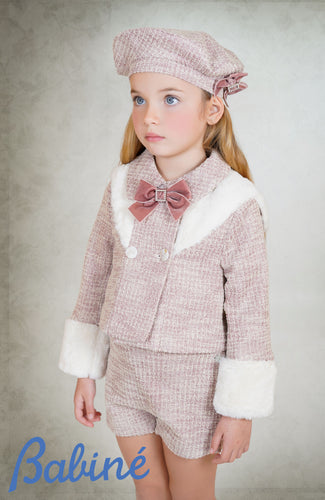 Babine Girls Tweed 3 Piece Suit