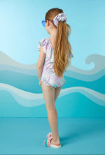Load image into Gallery viewer, Dori Pastel Print Swimsuit - Lilac