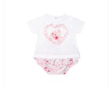 Load image into Gallery viewer, Pastels &amp; Co Ohana Pretty Rose G Bloomer Set - Pink 🩷