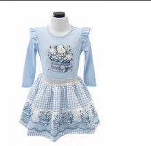 Load image into Gallery viewer, Giorgio Bambini Skirt Set - Baby Blue