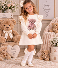 Load image into Gallery viewer, Giorgio Bambini Girls Teddy Tutu Dress - Cream