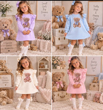Load image into Gallery viewer, Giorgio Bambini Girls Teddy Tutu Dress - Lilac