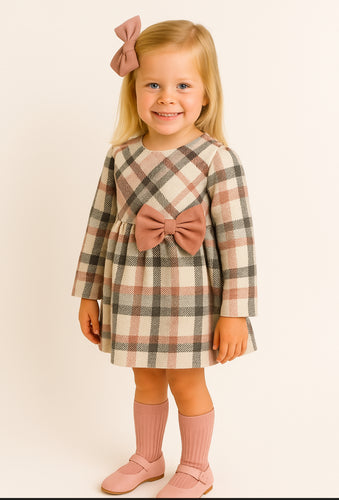 AW25 Girls Mayoral Dress - Pink