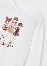 Load image into Gallery viewer, AW25 Girls Mayoral Top and Shorts Set Cherry