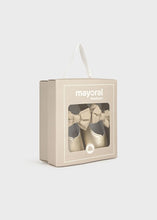 Load image into Gallery viewer, Mayoral Girls Bow Soft Sole Pram Shoes - Gold