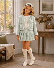 Load image into Gallery viewer, Giorgio Bambini Girls Channel Inspired 3 Piece Suit - Green