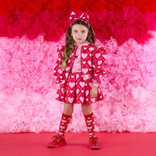Load image into Gallery viewer, A DEE
Love Story Lyla Heart Print Skirt Set - Peony Pink