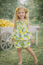 Load image into Gallery viewer, Deolinda Girls Sorrento Lemons Short Set
