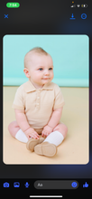 Load image into Gallery viewer, Little Nosh Boys Knitted Short Set - Camel