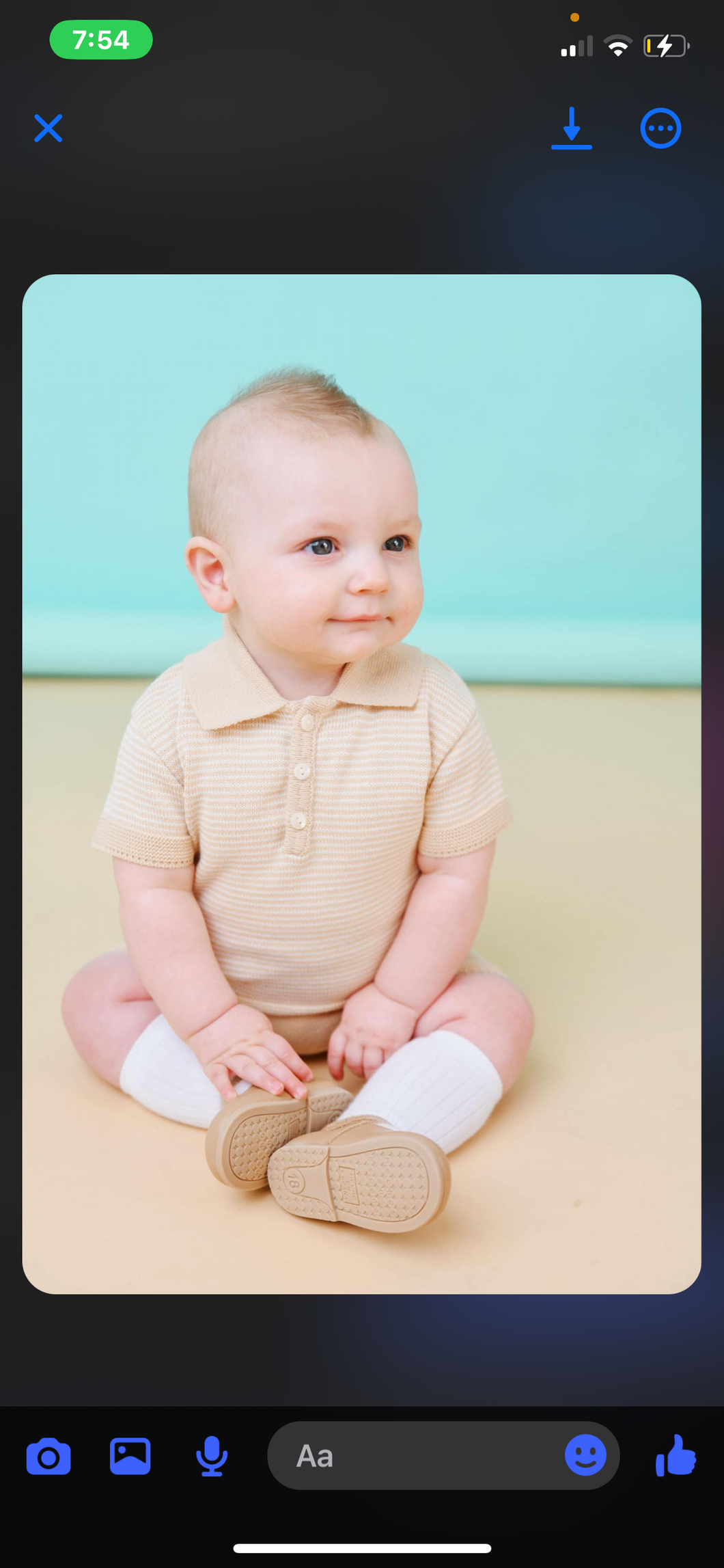 Little Nosh Boys Knitted Short Set - Camel