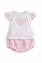 Load image into Gallery viewer, Rapife Girls Bloomer Set - White-Pink