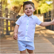 Load image into Gallery viewer, Rapife Boys Waffle Skirt Short Set