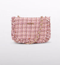 Load image into Gallery viewer, Abel &amp; Lula Petal Girls Pink Tweed Handbag
