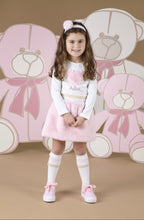 Load image into Gallery viewer, A DEE
Abstract Teddy Sisi Faux Fur Skirt &amp; Gilet Set - Baby Pink