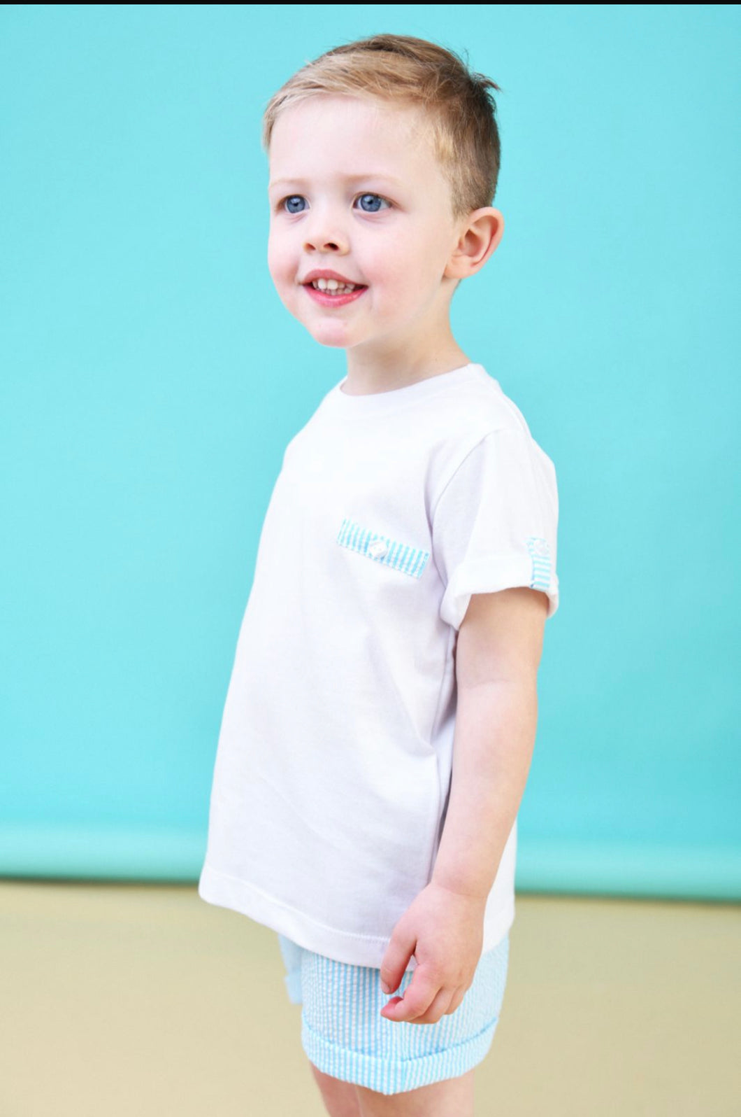 Rapife Boys Turquoise Short Set