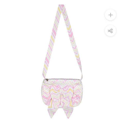 A Dee Chevron Bag - Bright White