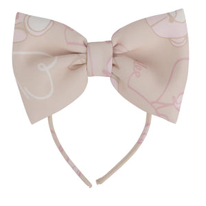 A DEE
Abstract Teddy Sandra Teddy Bow Hairband - Beige