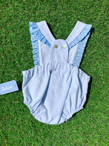 Babine Blue Stripy Romper (NON Refundable)