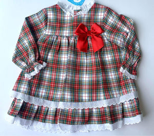 Sardon Girls Tartan Dress