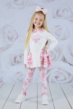 Load image into Gallery viewer, A Dee Arlo Peony Dreams Legging Set - Snow White