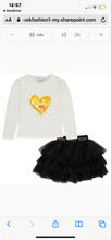 Load image into Gallery viewer, A Dee Bree Baroque Love Tulle Skirt Set - Snow White