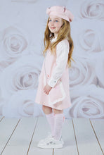 Load image into Gallery viewer, A Dee Arabella Peony Dreams Houndstooth Dress - Pale Pink