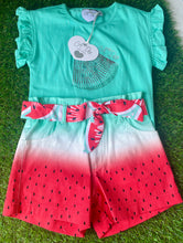 Load image into Gallery viewer, A Dee Watermelon Edna Ombré Short Set