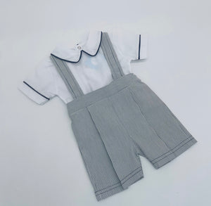 Sardon Boys Grey Stripped Hbar Set